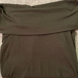 Forever 21 Off Shoulder Long Sleeve Shirt